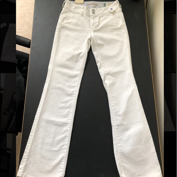 GAP WHITE WIDE LEG JEANS - Picture 1 of 4